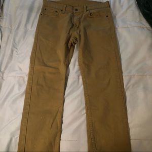 Mens Levi’s Khaki Jeans